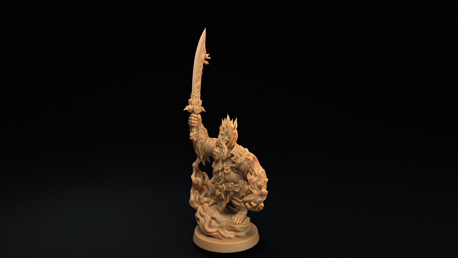 Jangal High Priest | Dragon Trappers Lodge | The Simiax Legions | 32mm Scale Resin Printed Tabletop RPG Figures For DND 5E and OPR
