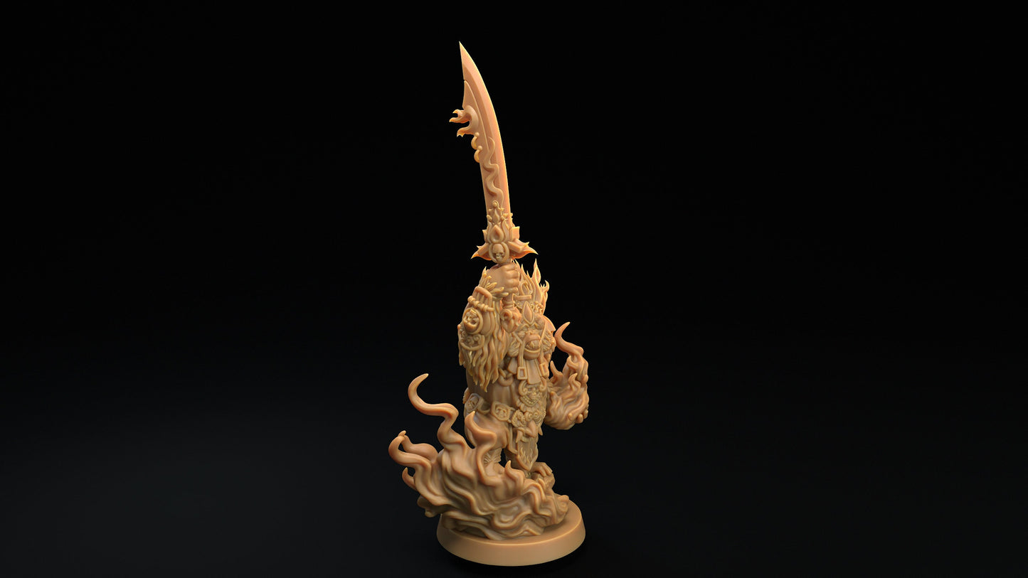 Jangal High Priest | Dragon Trappers Lodge | The Simiax Legions | 32mm Scale Resin Printed Tabletop RPG Figures For DND 5E and OPR