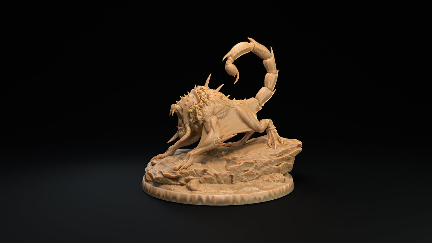 Mandrilcore | Dragon Trappers Lodge | The Simiax Legions | 32mm Scale Resin Printed Tabletop RPG Figures For DND 5E and OPR