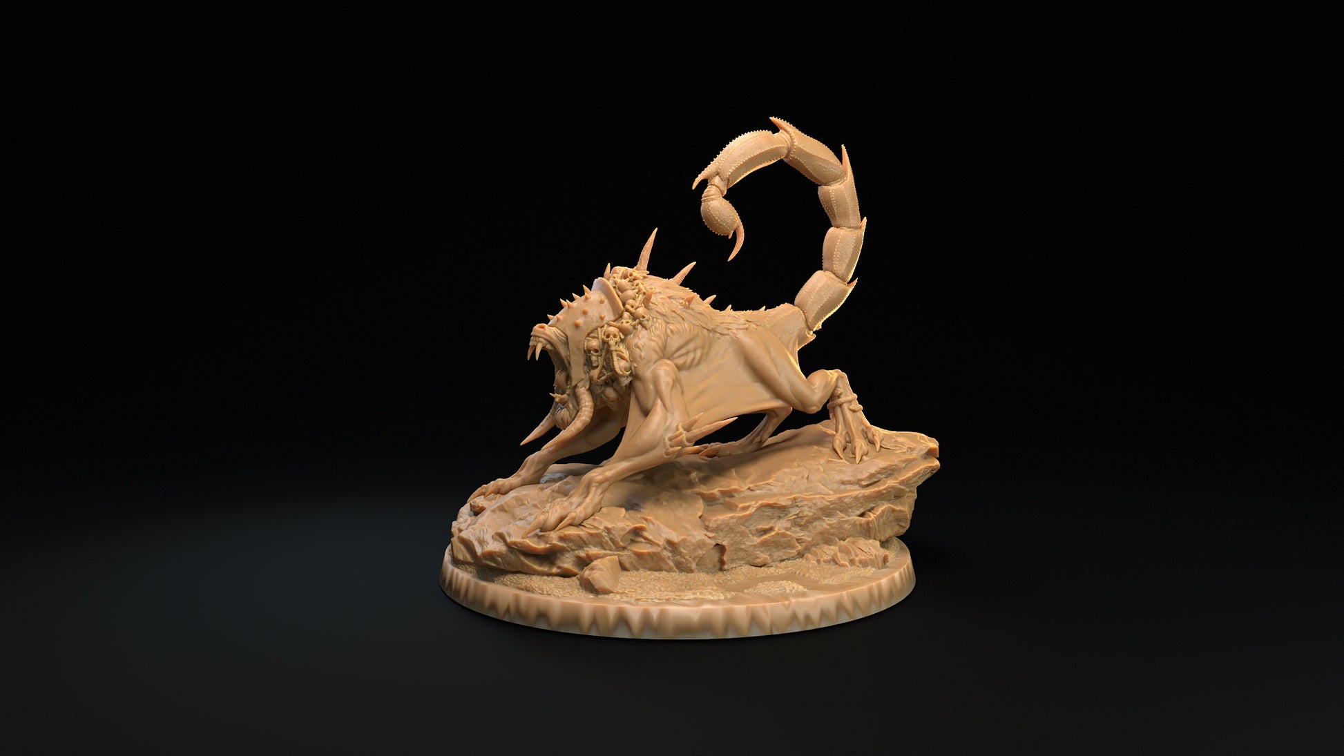 Mandrilcore | Dragon Trappers Lodge | The Simiax Legions | 32mm Scale Resin Printed Tabletop RPG Figures For DND 5E and OPR