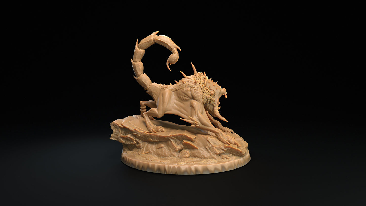Mandrilcore | Dragon Trappers Lodge | The Simiax Legions | 32mm Scale Resin Printed Tabletop RPG Figures For DND 5E and OPR