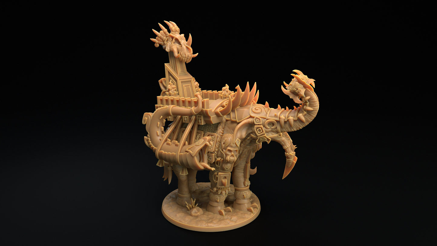 Hero Skull Grinder | Dragon Trappers Lodge | The Simiax Legions | 32mm Scale Resin Printed Tabletop RPG Figures For DND 5E and OPR