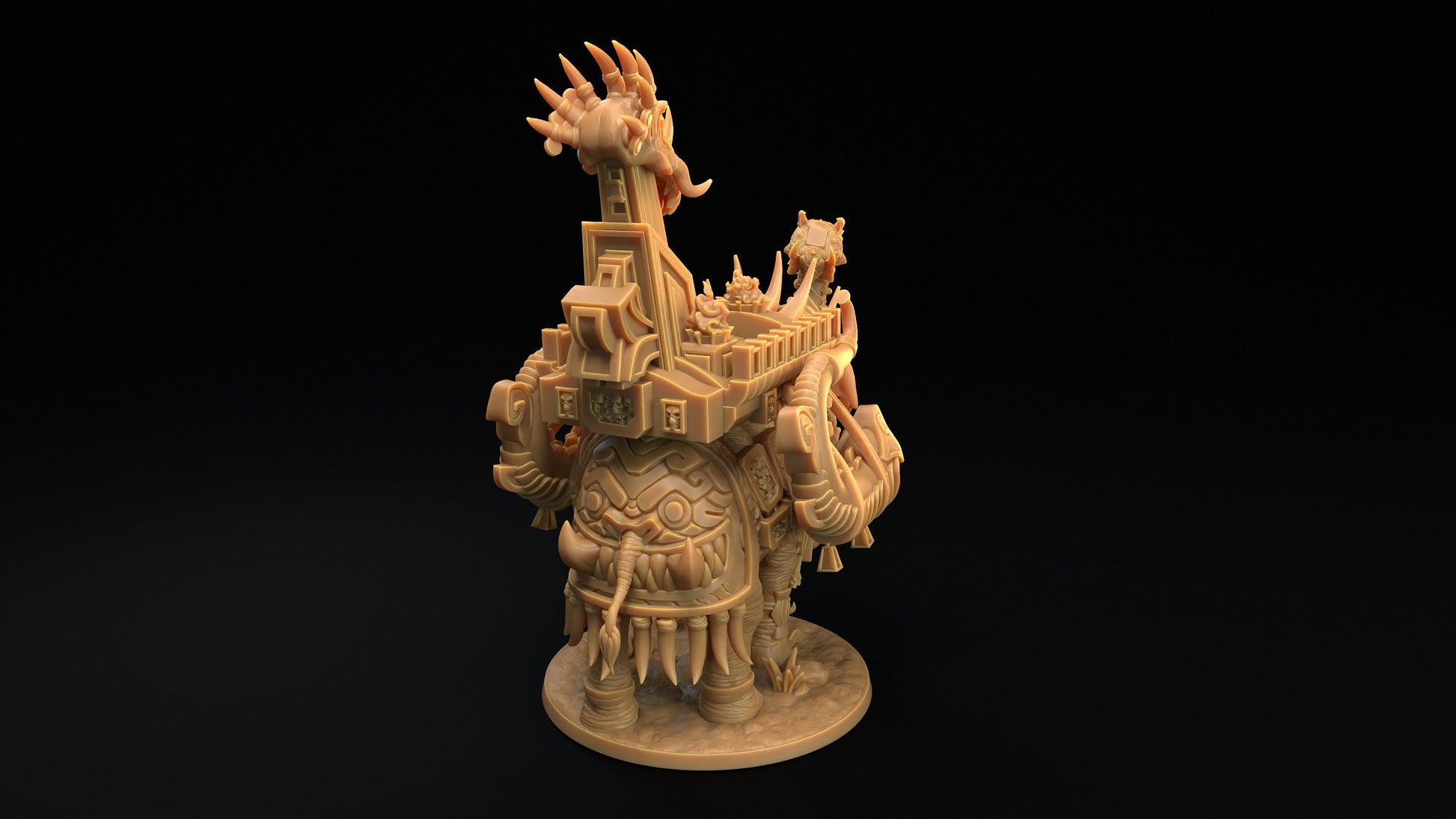 Hero Skull Grinder | Dragon Trappers Lodge | The Simiax Legions | 32mm Scale Resin Printed Tabletop RPG Figures For DND 5E and OPR