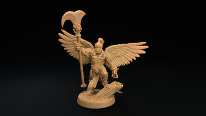 Gor'kul Silverback Hero | Dragon Trappers Lodge | The Simiax Legions | 32mm Scale Resin Printed Tabletop RPG Figures For DND 5E and OPR