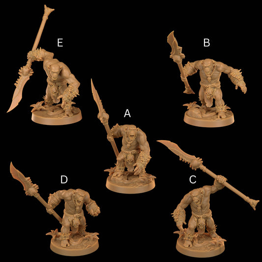 Bobokai Screamers | Dragon Trappers Lodge | The Simiax Legions | 32mm Scale Resin Printed Tabletop RPG Figures For DND 5E and OPR