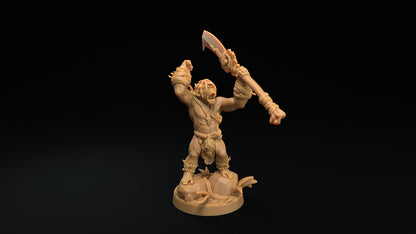 Bobokai Command Group Set | Dragon Trappers Lodge | The Simiax Legions | 32mm Scale Resin Printed Tabletop RPG Figures For DND 5E and OPR