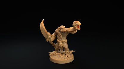 Bobokai Command Group Set | Dragon Trappers Lodge | The Simiax Legions | 32mm Scale Resin Printed Tabletop RPG Figures For DND 5E and OPR