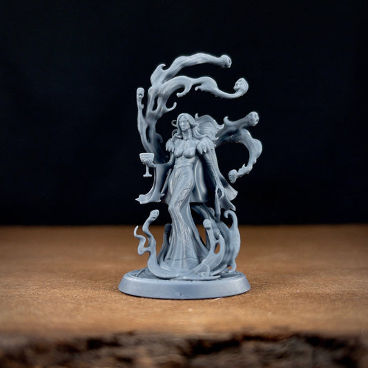 Lady Traskvales Ghost | Dragon Trappers Lodge | Monster | One Page Rules | 32mm | Resin Printed Tabletop RPG Figures | DND | 5E | Halloween