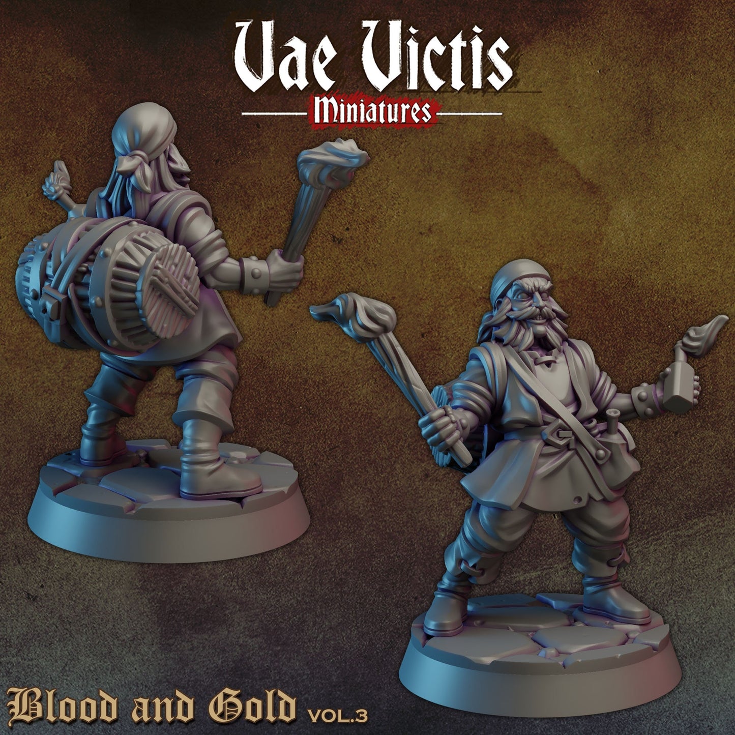 Demolition Expert | Vae Victis Miniatures | 32mm Scale Resin Printed Tabletop RPG Figures for Tabletop Roleplaying or Wargaming