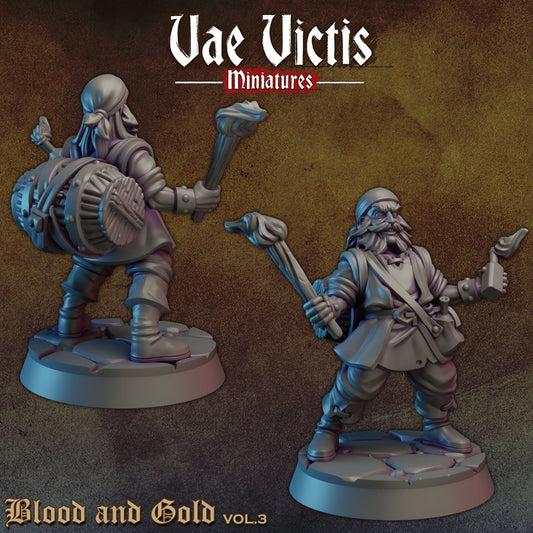 Demolition Expert | Vae Victis Miniatures | 32mm Scale Resin Printed Tabletop RPG Figures for Tabletop Roleplaying or Wargaming