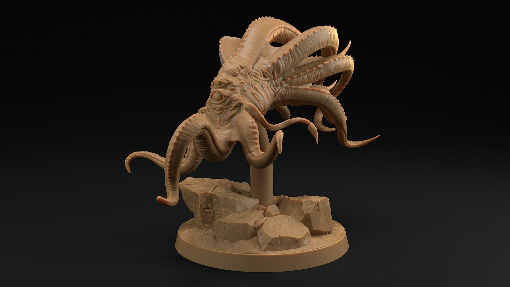 Zeglok, Aboleth Mastermind | Dragon Trappers Lodge | Monster | One Page Rules | 32mm | Resin Printed Tabletop RPG Figures | DND | 5E