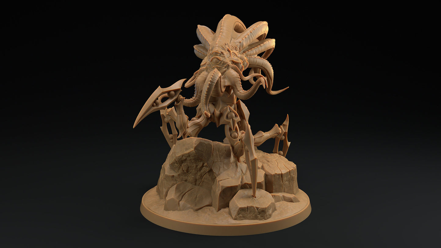 Zeglok, Aboleth Mastermind | Dragon Trappers Lodge | Monster | One Page Rules | 32mm | Resin Printed Tabletop RPG Figures | DND | 5E