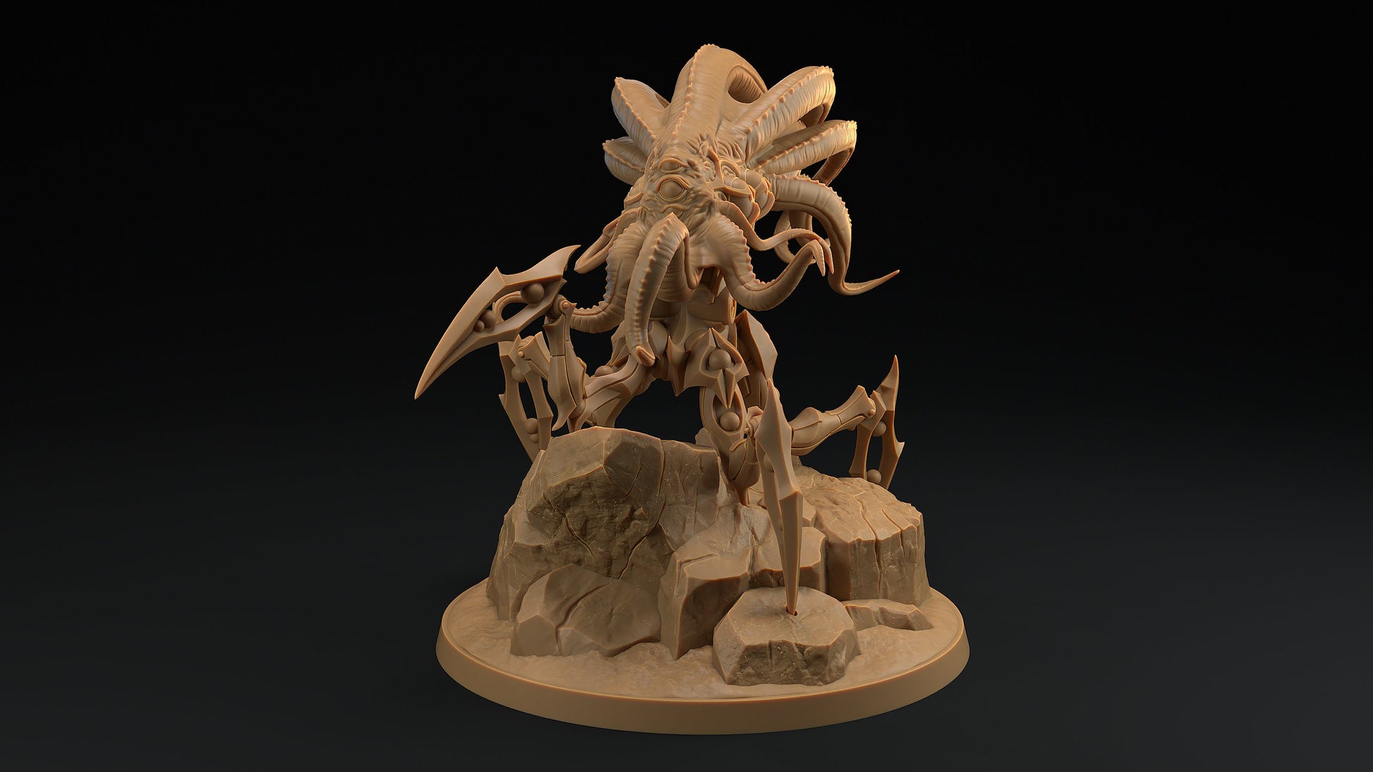 Zeglok, Aboleth Mastermind | Dragon Trappers Lodge | Monster | One Page Rules | 32mm | Resin Printed Tabletop RPG Figures | DND | 5E