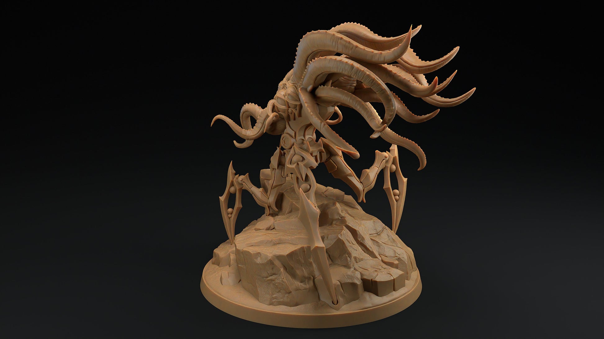 Zeglok, Aboleth Mastermind | Dragon Trappers Lodge | Monster | One Page Rules | 32mm | Resin Printed Tabletop RPG Figures | DND | 5E