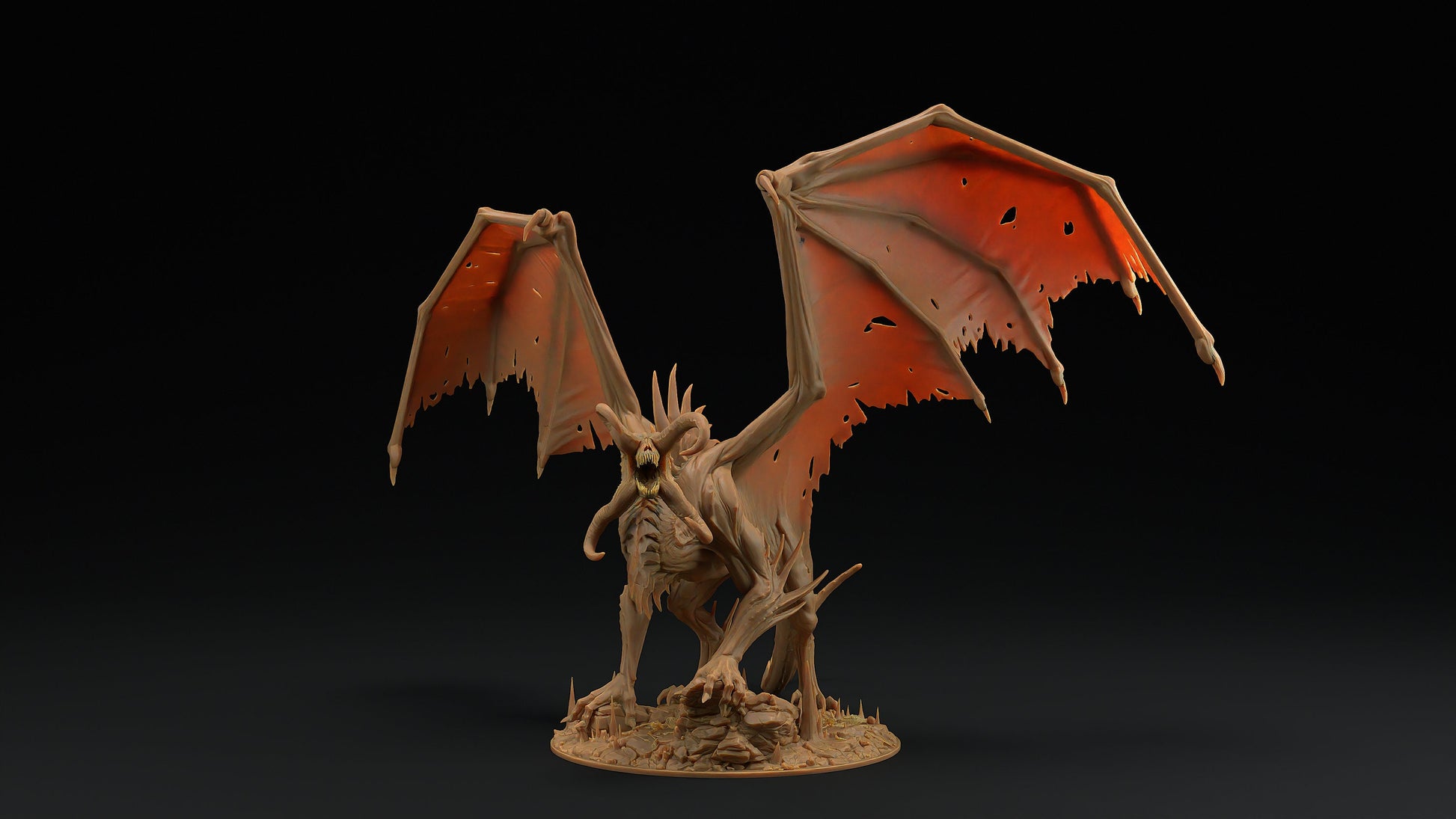 Mind Eater Dragon | Dragon Trappers Lodge | Monster | One Page Rules | 32mm | Resin Printed Tabletop RPG Figures | DND | 5E