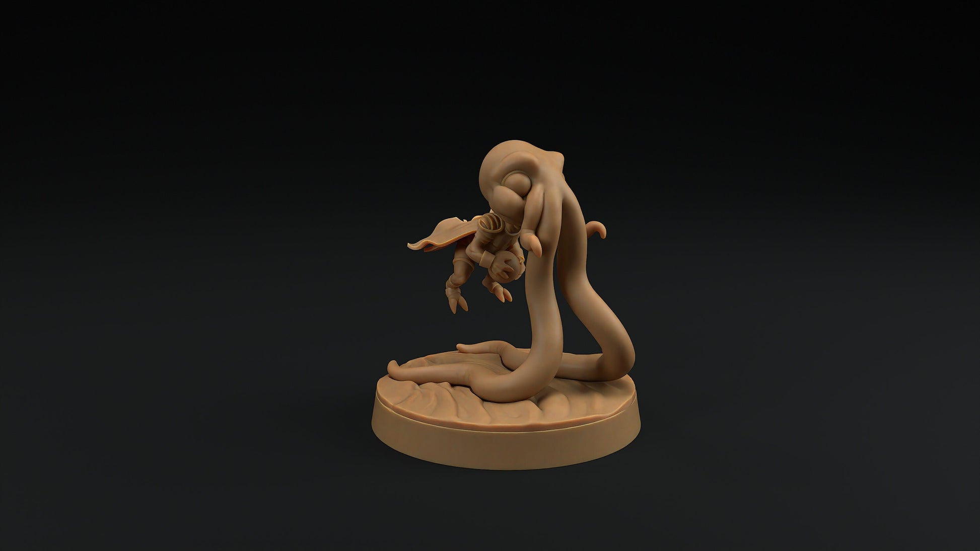 Gnome Squidling | Dragon Trappers Lodge | Monster | One Page Rules | 32mm | Resin Printed Tabletop RPG Figures | DND | 5E