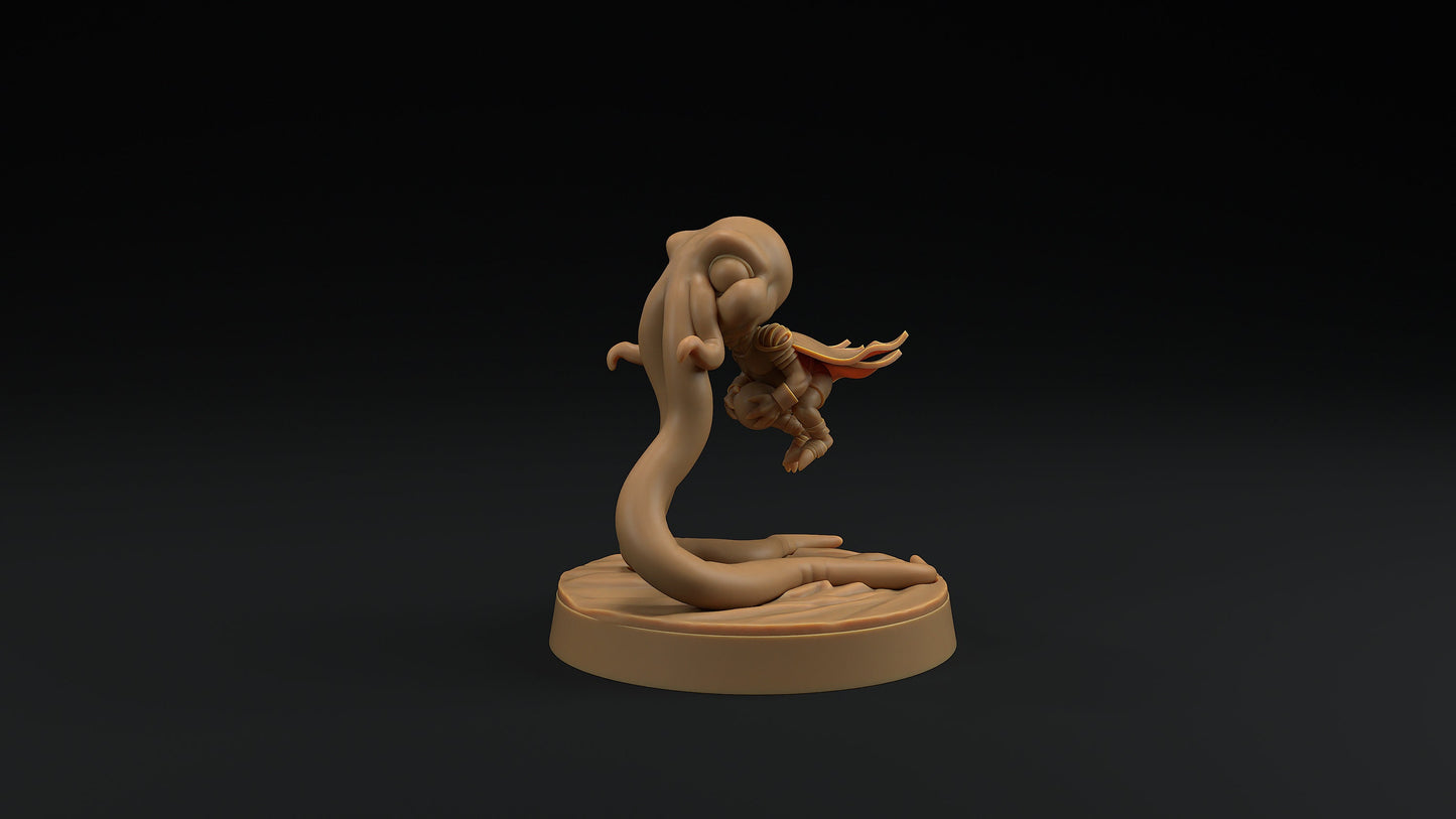 Gnome Squidling | Dragon Trappers Lodge | Monster | One Page Rules | 32mm | Resin Printed Tabletop RPG Figures | DND | 5E