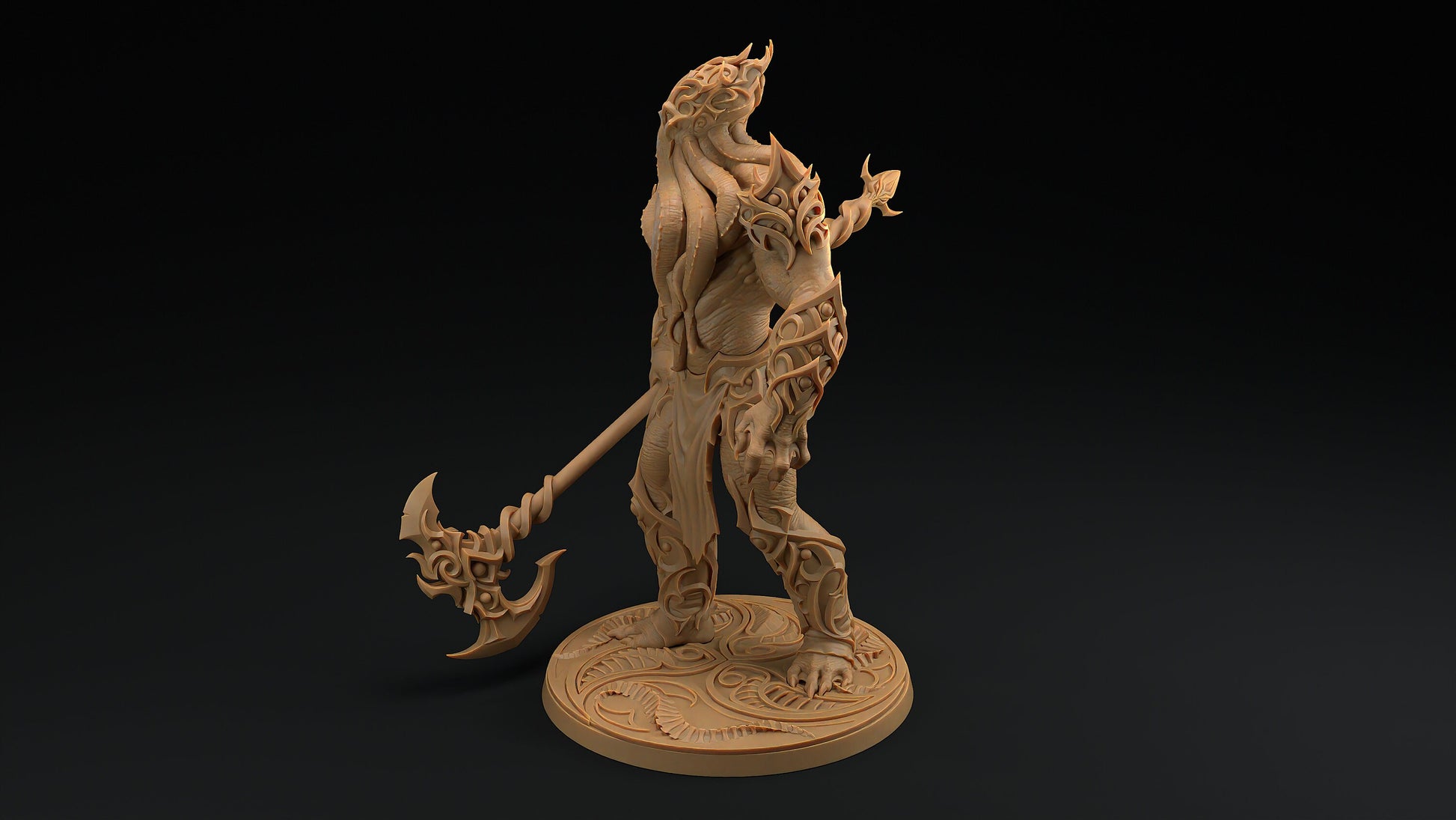 Cephlamorphed Giant | Dragon Trappers Lodge | Monster | One Page Rules | 32mm | Resin Printed Tabletop RPG Figures | DND | 5E