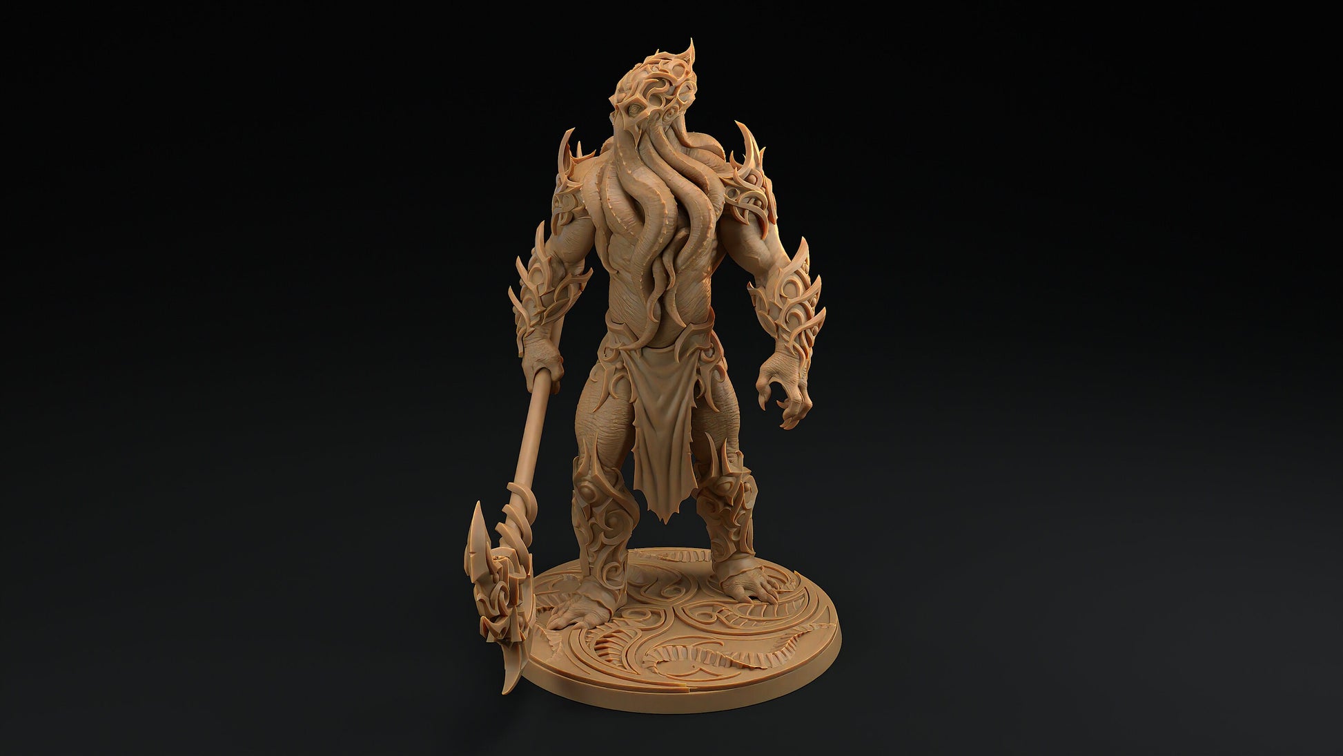Cephlamorphed Giant | Dragon Trappers Lodge | Monster | One Page Rules | 32mm | Resin Printed Tabletop RPG Figures | DND | 5E