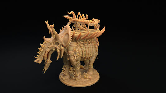 The Skull Grinder | Dragon Trappers Lodge | The Simiax Legions | 32mm Scale Resin Printed Tabletop RPG Figures For DND 5E and OPR
