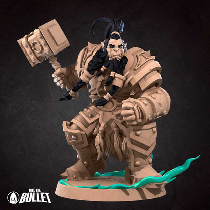 Orc Shaman | Bite The Bullet | 35mm Scale | Resin Printed Tabletop RPG Miniature Figures | DND | 5E