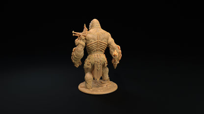 The Stone God | Dragon Trappers Lodge | The Simiax Legions | 32mm Scale Resin Printed Tabletop RPG Figures For DND 5E and OPR