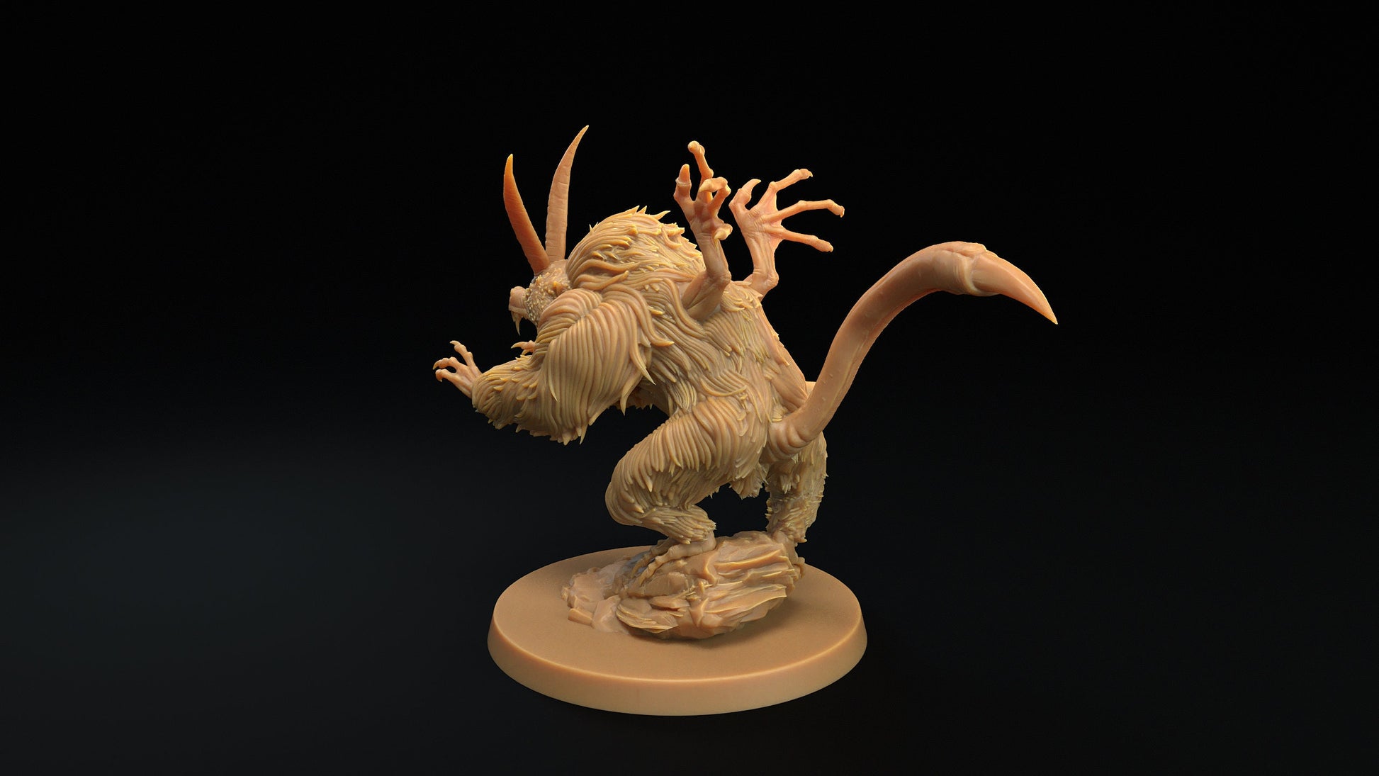 Nyovuu | Dragon Trappers Lodge | The Simiax Legions | 32mm Scale Resin Printed Tabletop RPG Figures For DND 5E and OPR