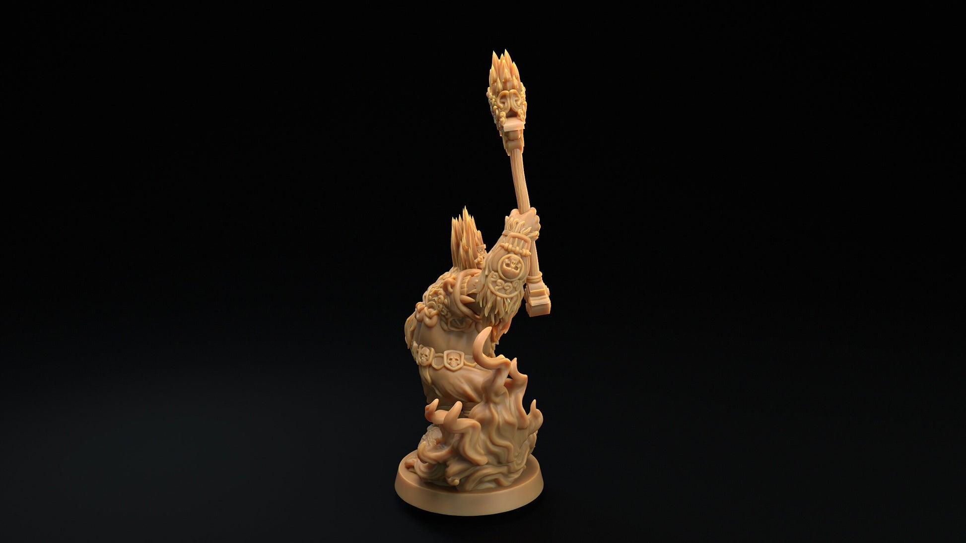 Jangal High Priest | Dragon Trappers Lodge | The Simiax Legions | 32mm Scale Resin Printed Tabletop RPG Figures For DND 5E and OPR