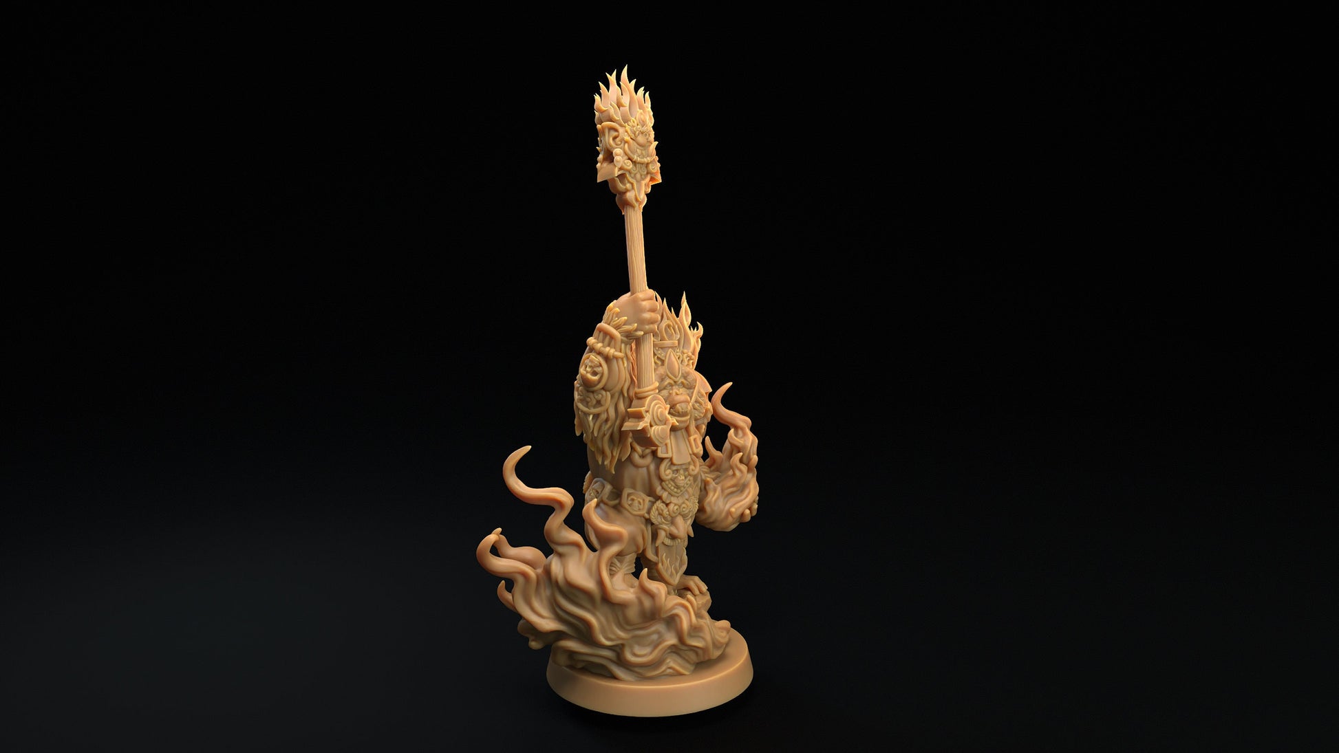 Jangal High Priest | Dragon Trappers Lodge | The Simiax Legions | 32mm Scale Resin Printed Tabletop RPG Figures For DND 5E and OPR