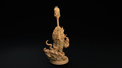 Jangal High Priest | Dragon Trappers Lodge | The Simiax Legions | 32mm Scale Resin Printed Tabletop RPG Figures For DND 5E and OPR
