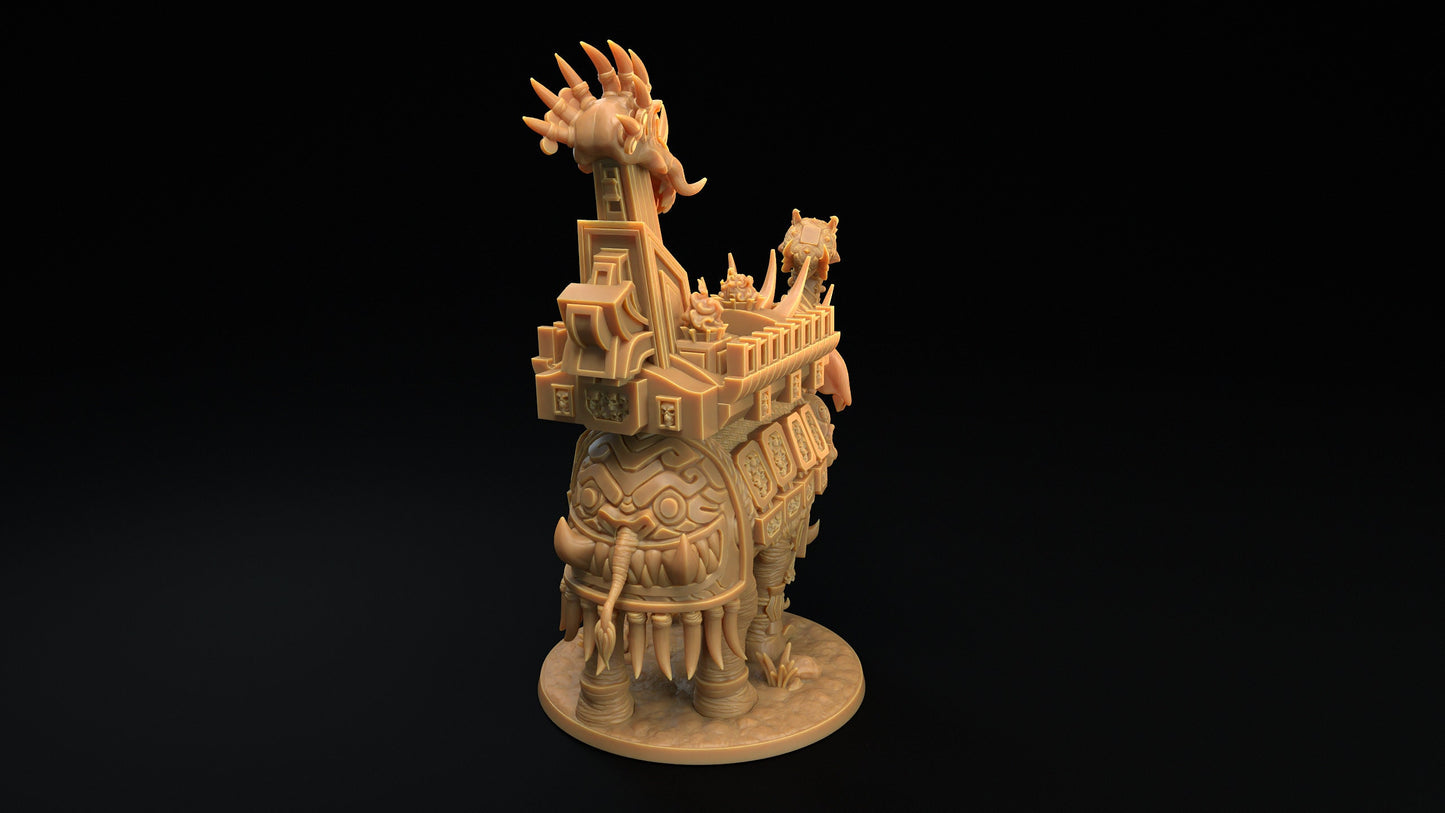 Hero Skull Grinder | Dragon Trappers Lodge | The Simiax Legions | 32mm Scale Resin Printed Tabletop RPG Figures For DND 5E and OPR