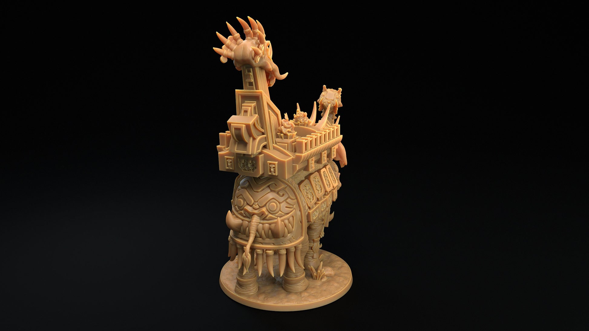 Hero Skull Grinder | Dragon Trappers Lodge | The Simiax Legions | 32mm Scale Resin Printed Tabletop RPG Figures For DND 5E and OPR