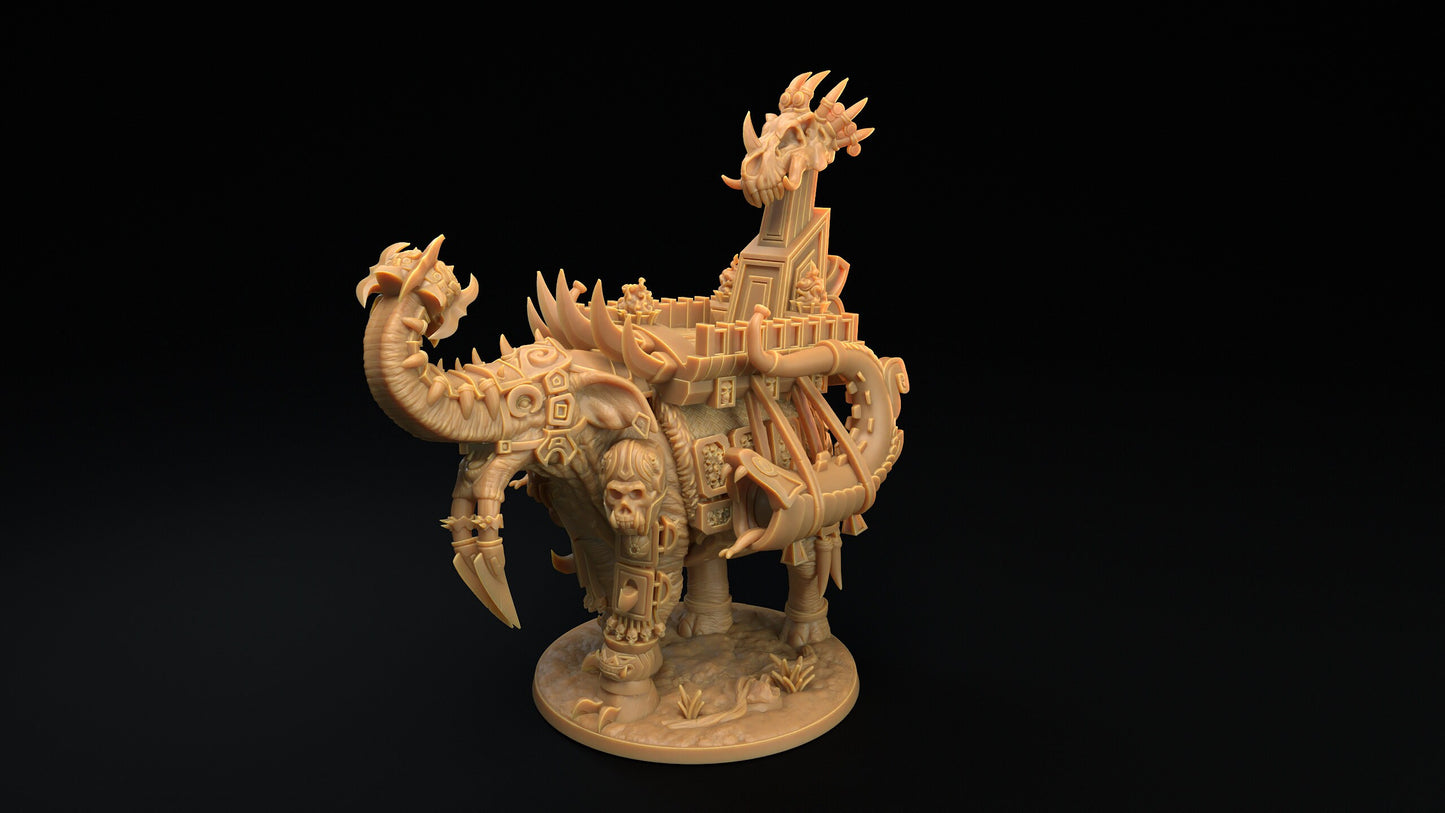 Hero Skull Grinder | Dragon Trappers Lodge | The Simiax Legions | 32mm Scale Resin Printed Tabletop RPG Figures For DND 5E and OPR