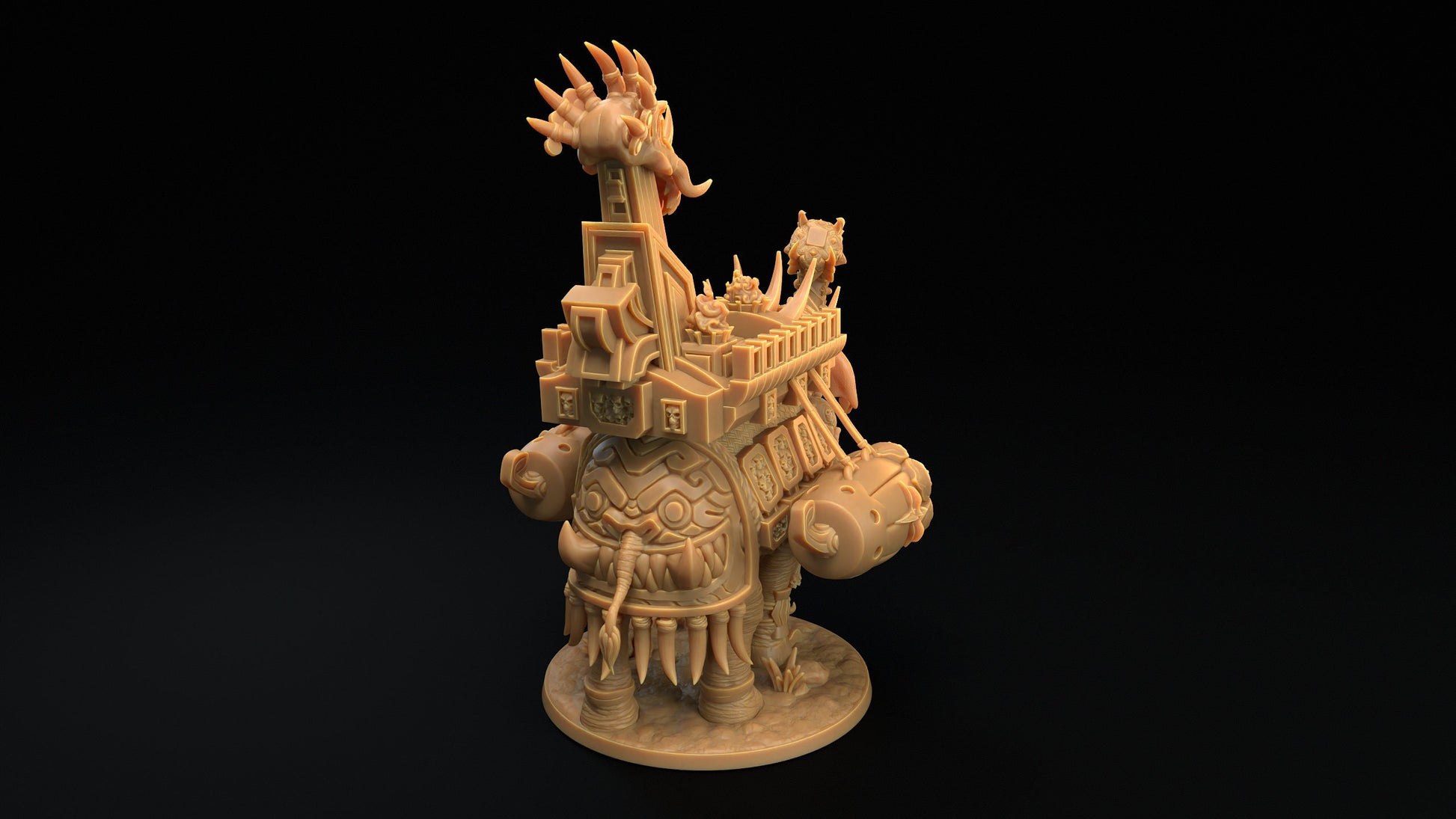 Hero Skull Grinder | Dragon Trappers Lodge | The Simiax Legions | 32mm Scale Resin Printed Tabletop RPG Figures For DND 5E and OPR