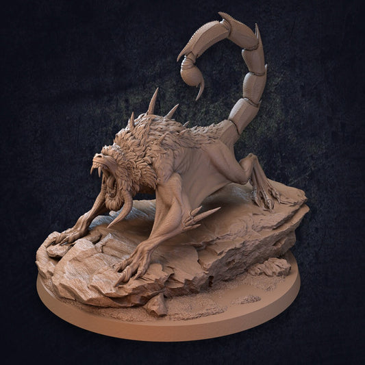 Mandrilcore | Dragon Trappers Lodge | The Simiax Legions | 32mm Scale Resin Printed Tabletop RPG Figures For DND 5E and OPR