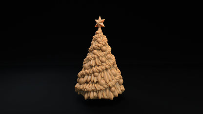 Christmas Tree | Dragon Trappers Lodge | Winter Advent Calendar | 32mm Scale Resin Printed Tabletop RPG Terrain For DND 5E and OPR