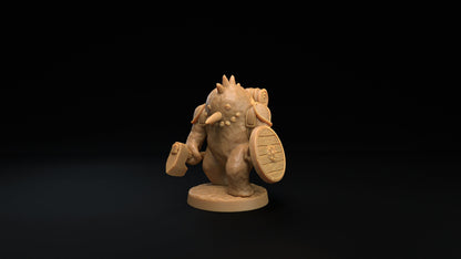 Animated Snowman Trapper | Dragon Trappers Lodge | Winter Advent Calendar | 32mm Scale Resin Printed Tabletop RPG Figure For DND 5E and OPR
