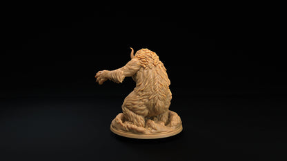 Abominable Snowman | Dragon Trappers Lodge | Winter Advent Calendar | 32mm Scale Resin Printed Tabletop RPG Figure For DND 5E and OPR