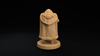 Santa | Dragon Trappers Lodge | Winter Advent Calendar | 32mm Scale Resin Printed Tabletop RPG Figure For DND 5E and OPR