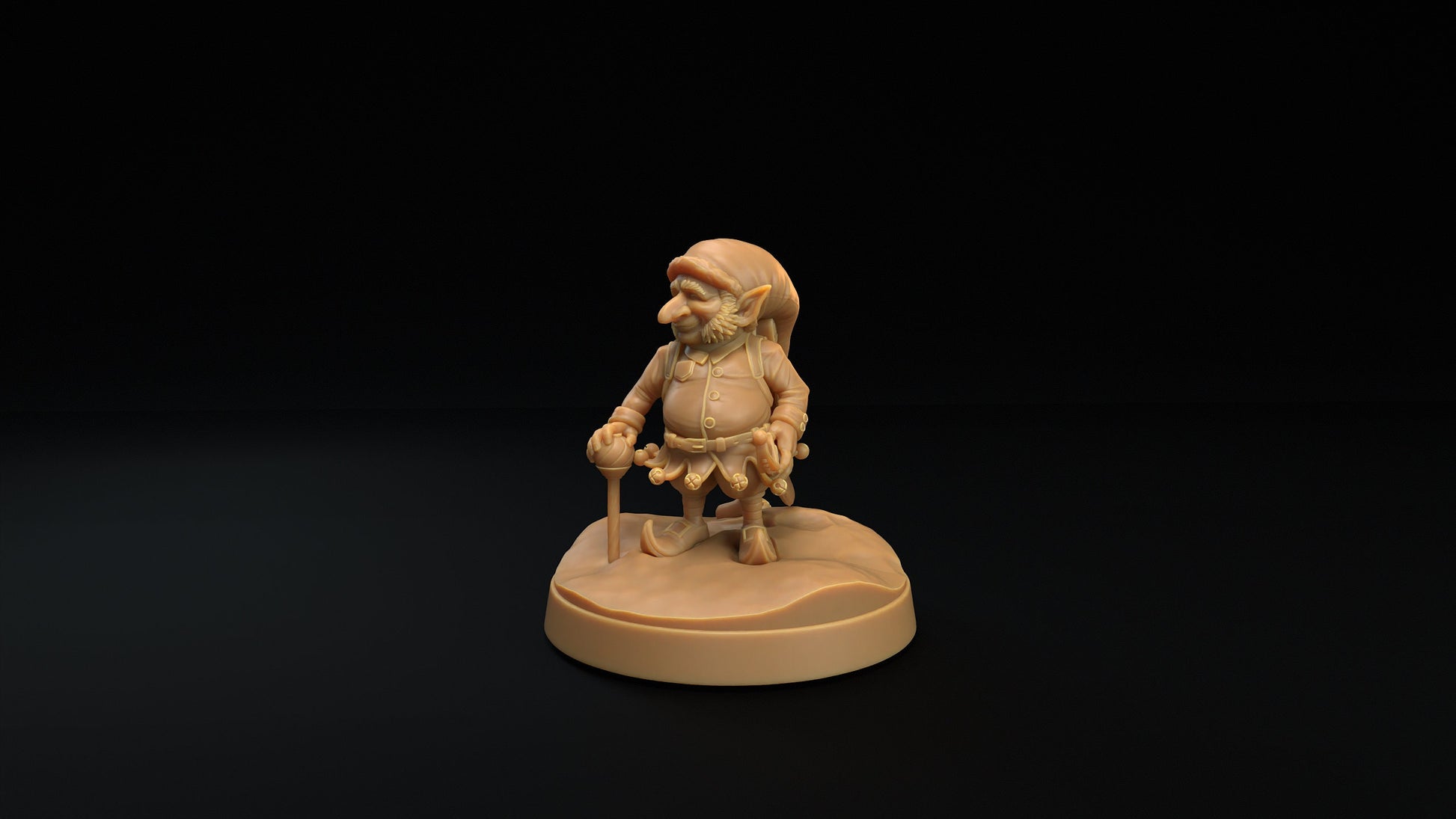 Christmas Elf Set | Dragon Trappers Lodge | Winter Advent Calendar | 32mm Scale Resin Printed Tabletop RPG Figure For DND 5E and OPR