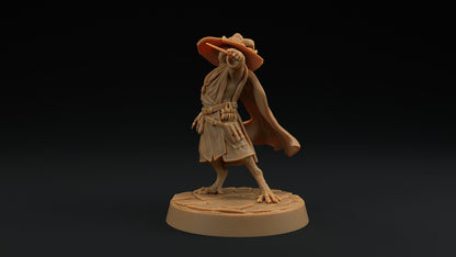 Scrymir, Draco Magus | Dragon Trappers Lodge | Draconic Hero | Wizard Dragonborn | 32mm Scale Resin Printed Tabletop RPG Figure For DND 5E