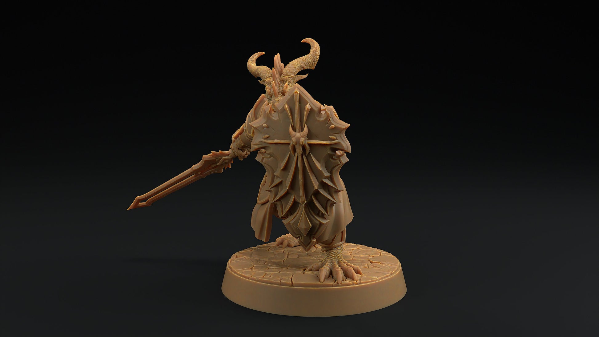 Thaedric Stormscale | Dragon Trappers Lodge | Draconic Hero | knight Dragonborn | 32mm Scale Resin Printed Tabletop RPG Figure For DND 5E