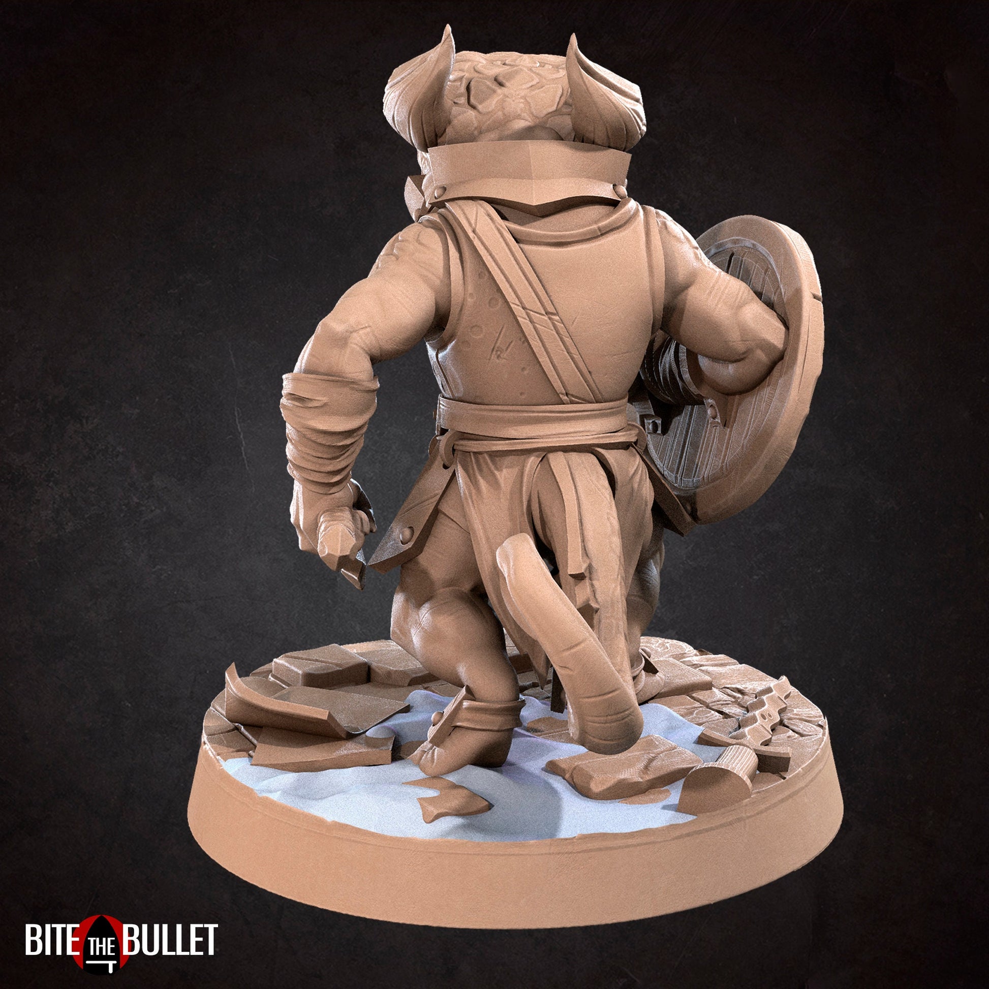 Kobold Set | Bite The Bullet | Bullet Town Christmas | 35mm Scale Resin Printed Tabletop RPG Miniature Figures For DND 5E