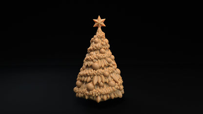 Christmas Tree | Dragon Trappers Lodge | Winter Advent Calendar | 32mm Scale Resin Printed Tabletop RPG Terrain For DND 5E and OPR