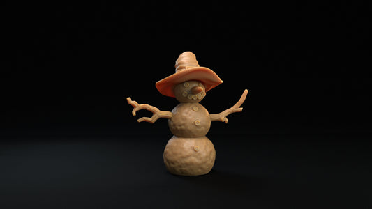 Christmas Snowmen | Dragon Trappers Lodge | Winter Advent Calendar | 32mm Scale Resin Printed Tabletop RPG Terrain For DND 5E and OPR