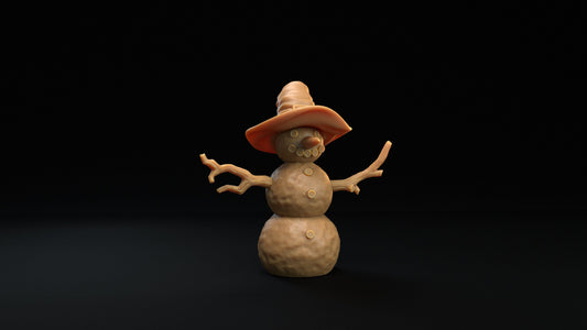 Christmas Snowmen | Dragon Trappers Lodge | Winter Advent Calendar | 32mm Scale Resin Printed Tabletop RPG Terrain For DND 5E and OPR