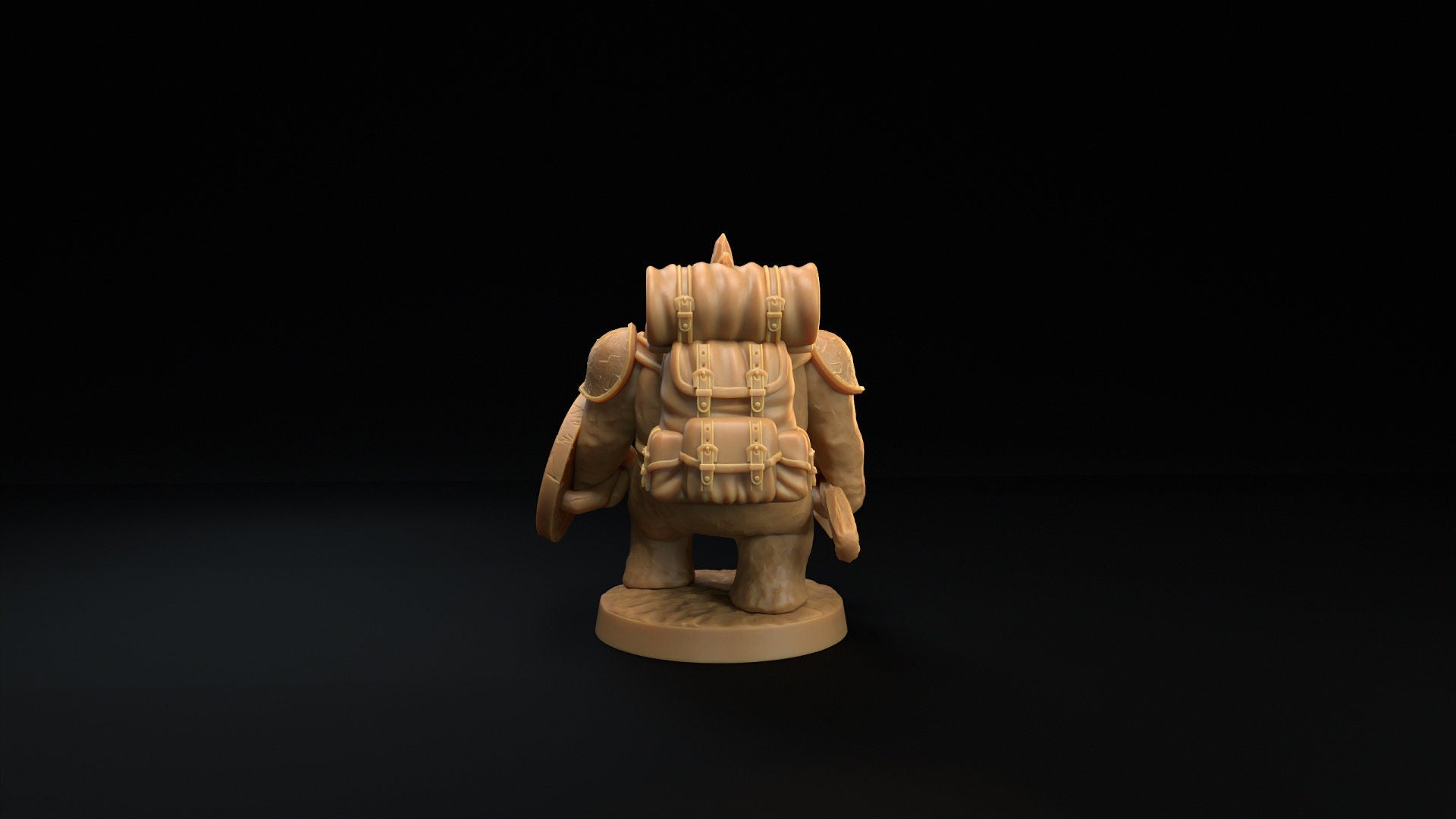 Animated Snowman Trapper | Dragon Trappers Lodge | Winter Advent Calendar | 32mm Scale Resin Printed Tabletop RPG Figure For DND 5E and OPR