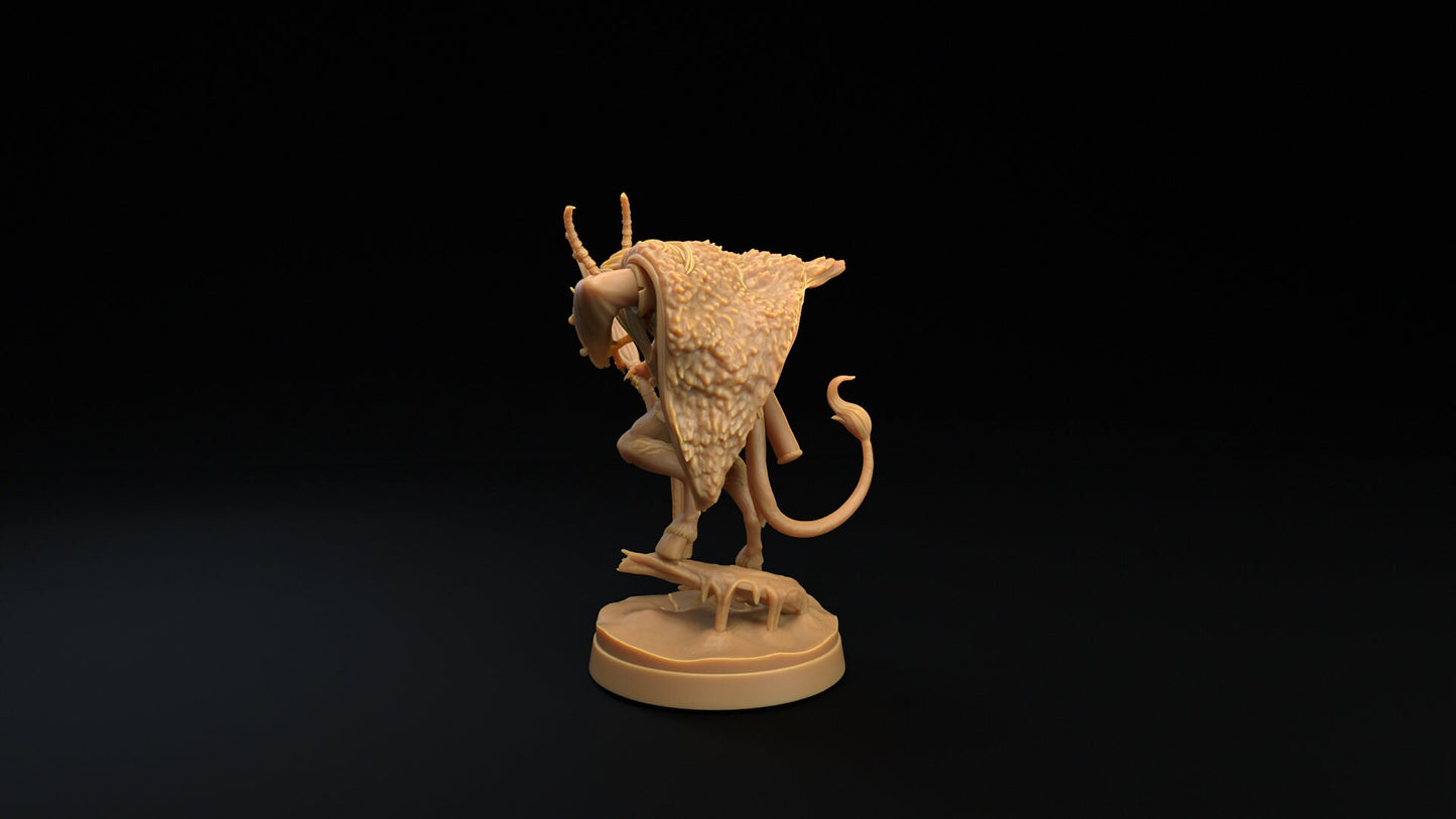 Krampus | Dragon Trappers Lodge | Winter Advent Calendar | 32mm Scale Resin Printed Tabletop RPG Figure For DND 5E and OPR