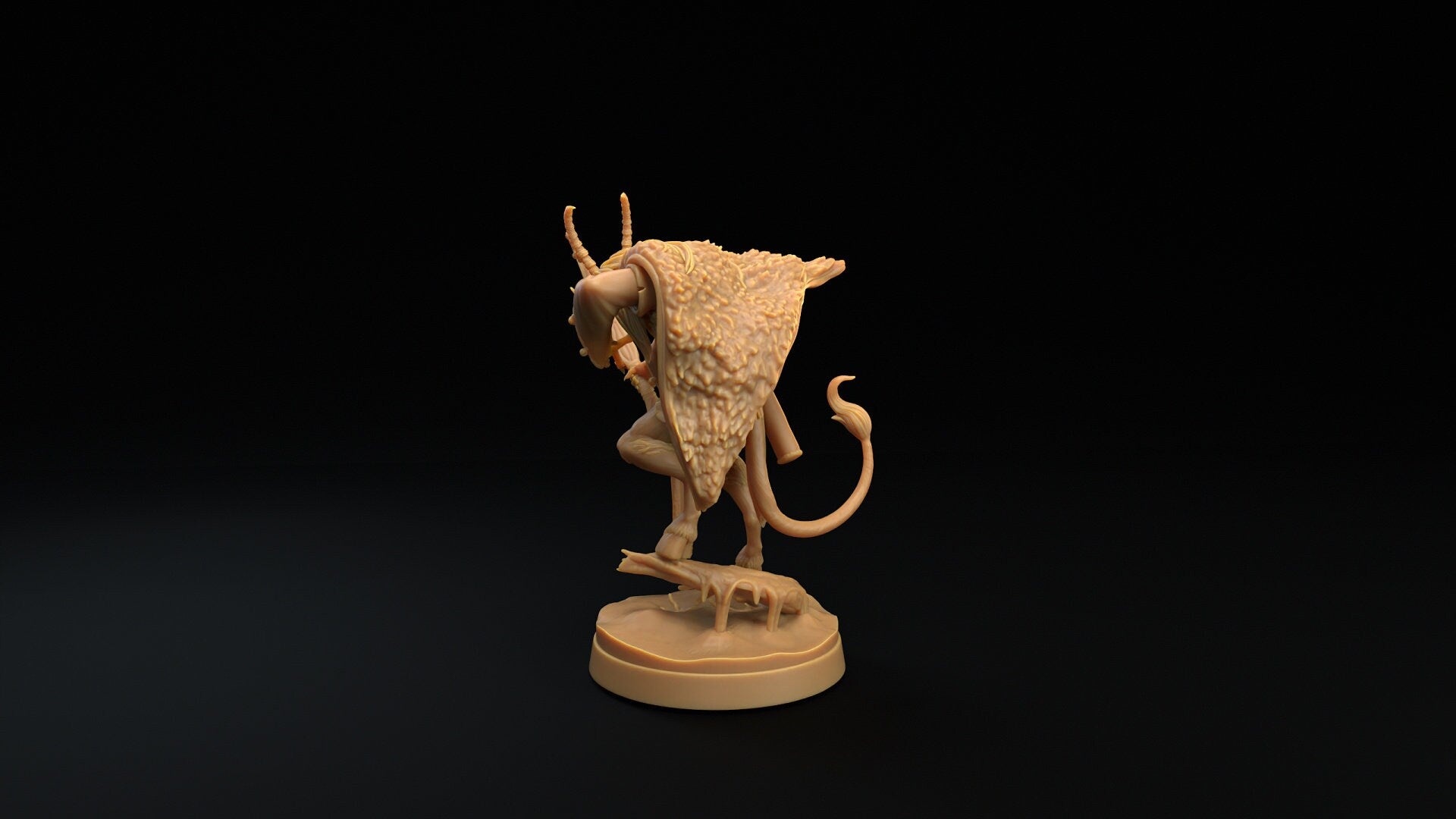 Krampus | Dragon Trappers Lodge | Winter Advent Calendar | 32mm Scale Resin Printed Tabletop RPG Figure For DND 5E and OPR