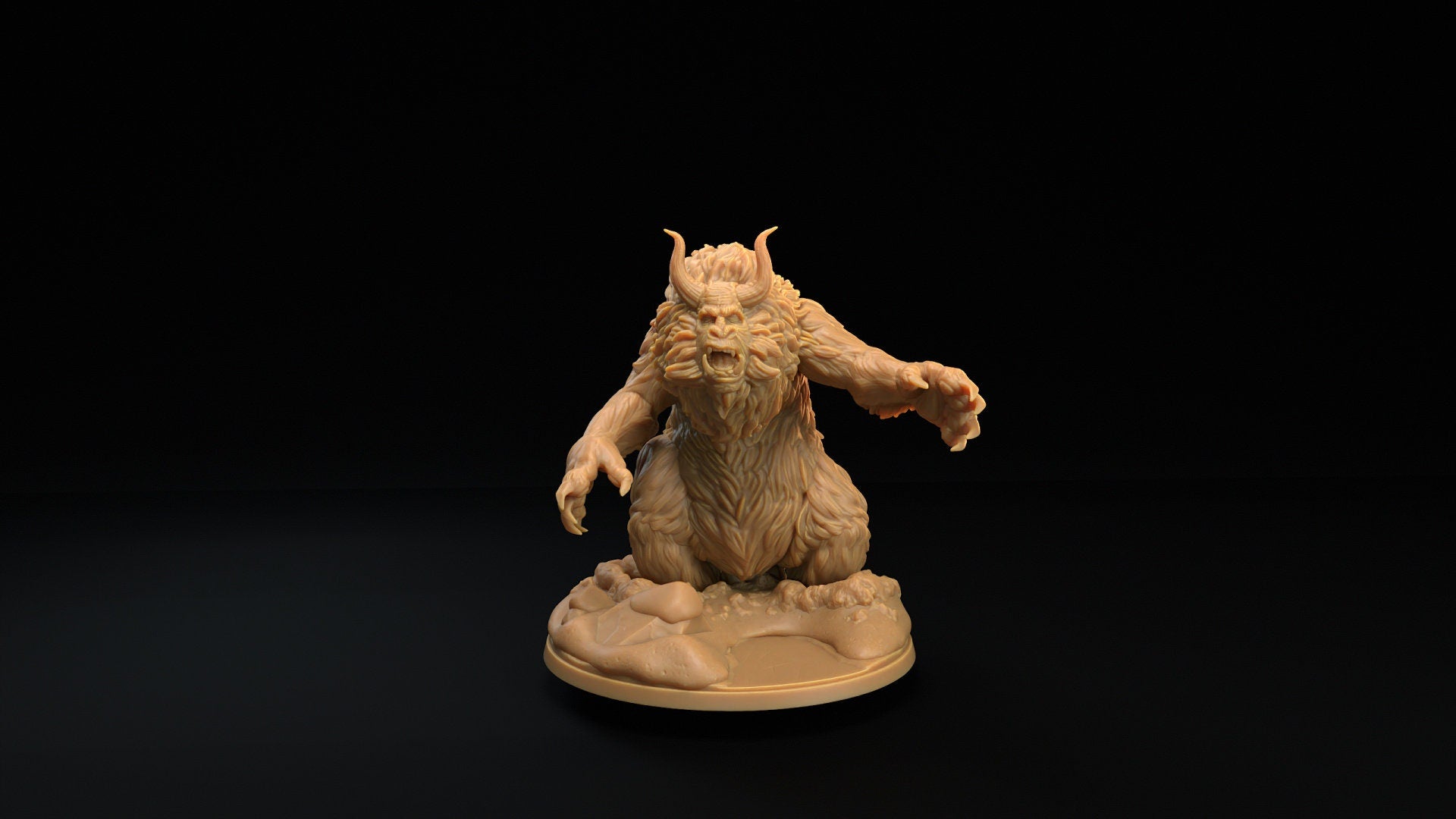 Abominable Snowman | Dragon Trappers Lodge | Winter Advent Calendar | 32mm Scale Resin Printed Tabletop RPG Figure For DND 5E and OPR